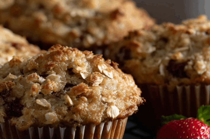 low sodium strawberry muffins Recipe
