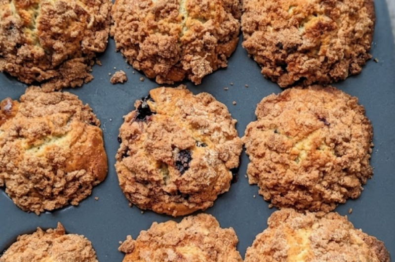 Low Sodium Blueberry Muffins​ Recipe