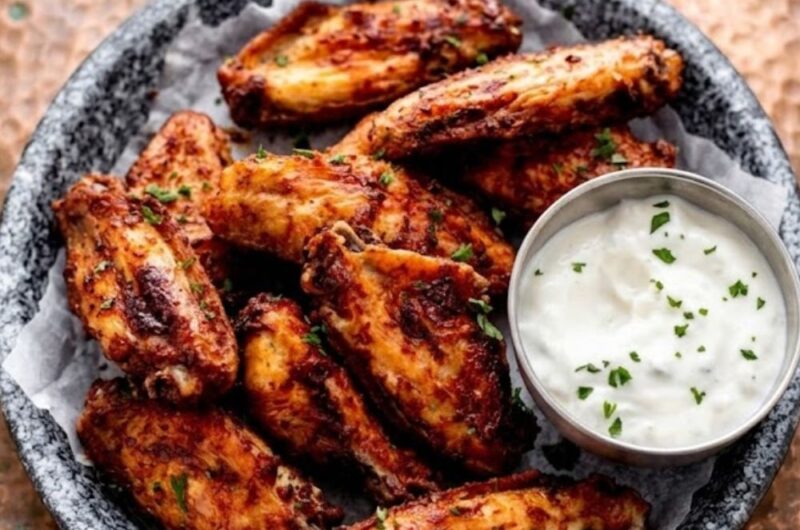 Low Sodium Fried Chicken Wings Recipe