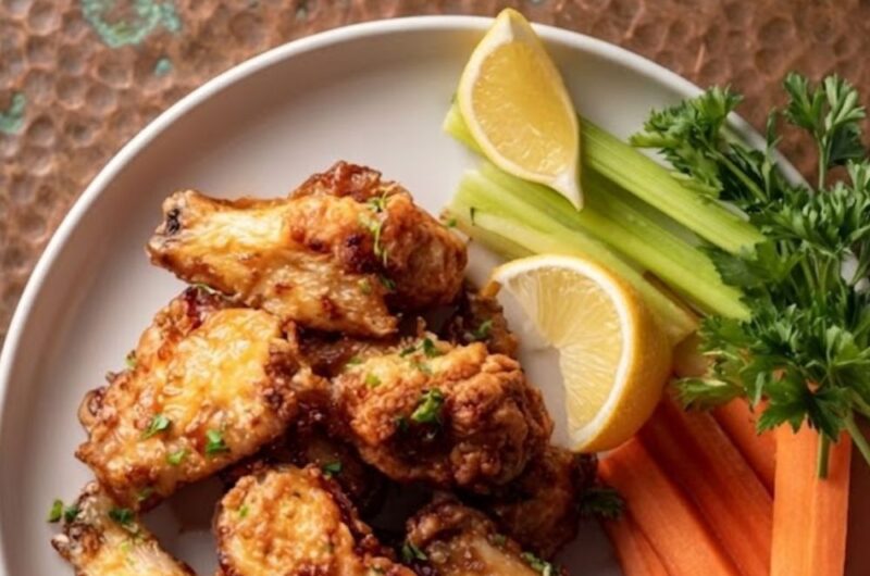 Low Sodium Baked Chicken Wings Recipe