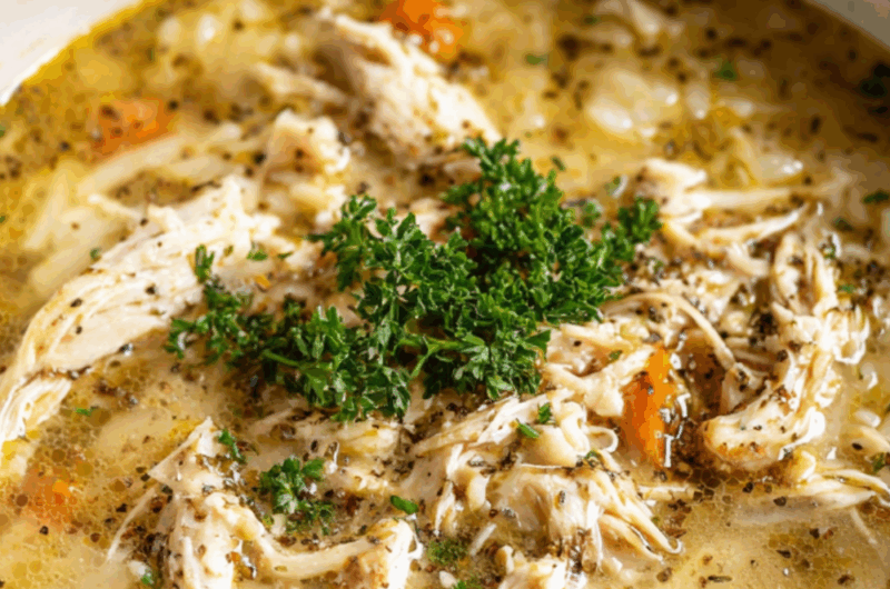 Low Residue Chicken and Rice Soup Recipe