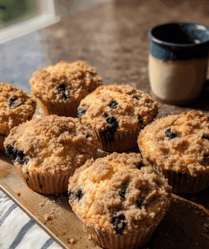 Low Sodium Blueberry Muffins​ Recipe
