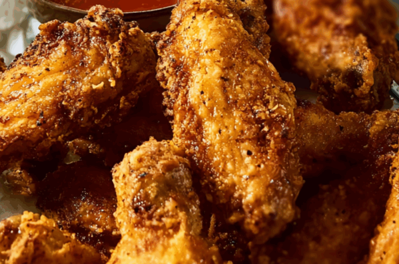 Low Sodium Fried Chicken Wings Recipe