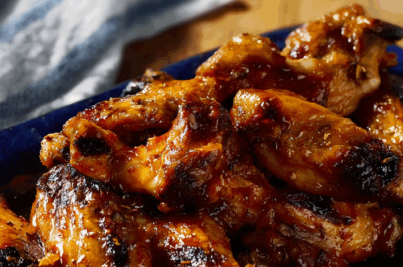 Low Sodium Grilled Chicken Wings Recipe