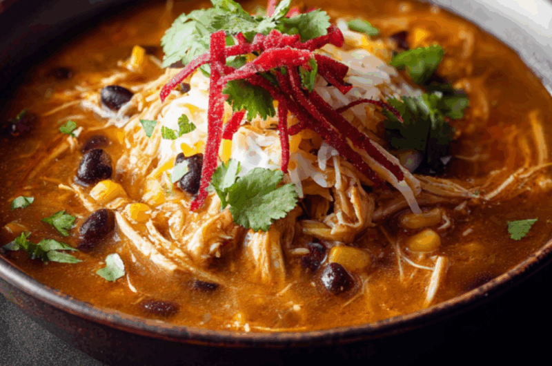 Low Fodmap Chicken Tortilla Soup​ Recipe