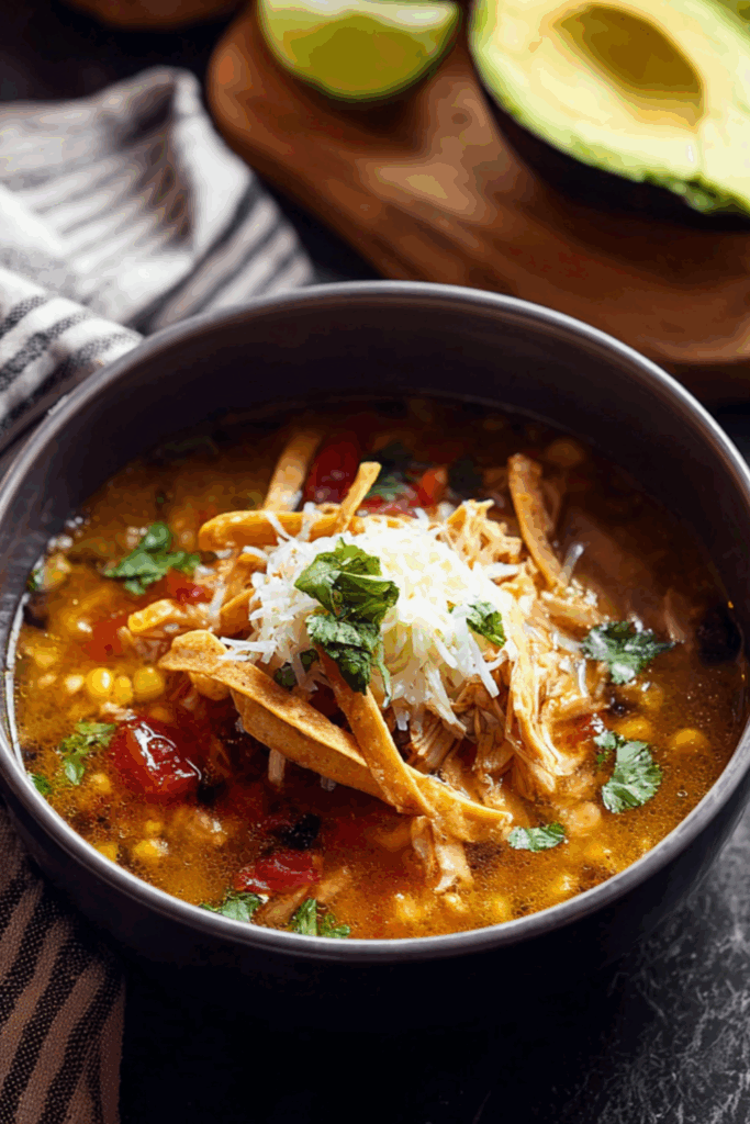 Low Fodmap Chicken Tortilla Soup​ Recipe
