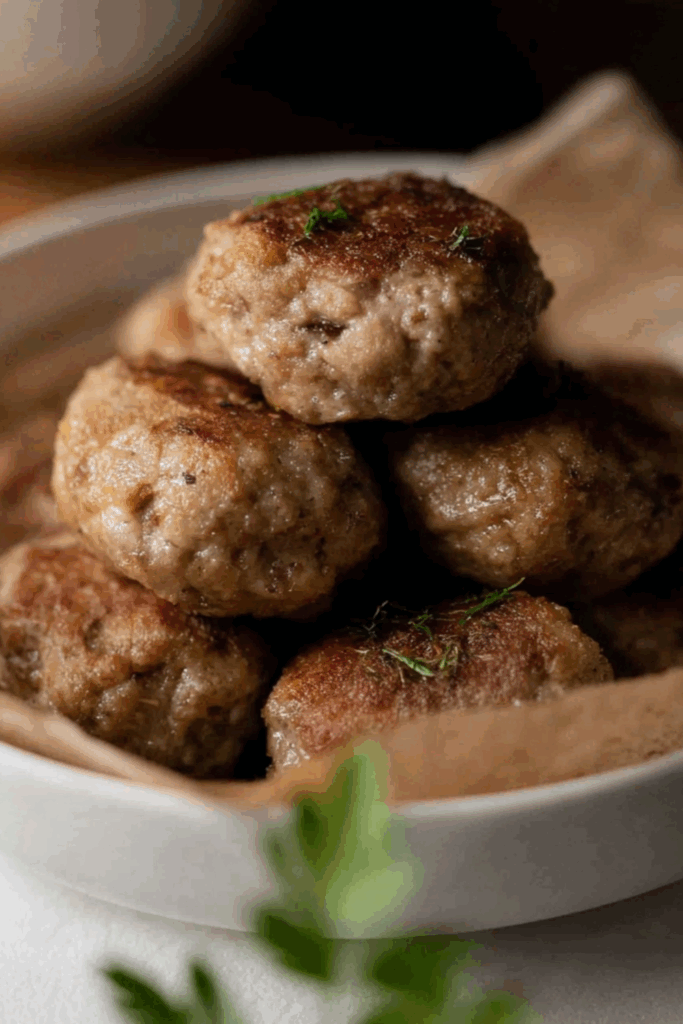 Low Histamine Beef Meatballs Recipe