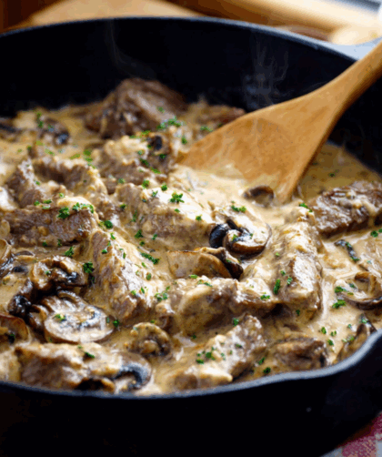 Low Histamine Beef Stroganoff Recipe