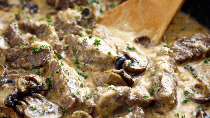 Low Histamine Beef Stroganoff Recipe