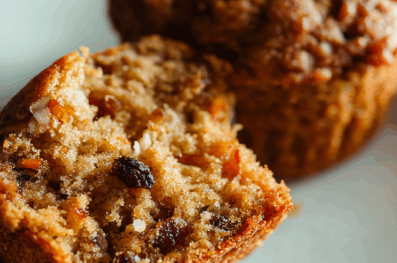Low Sodium Carrot Muffins  Recipe