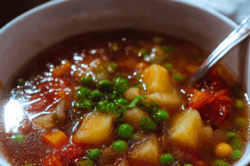 Low Residue Vegetable Soup Recipe