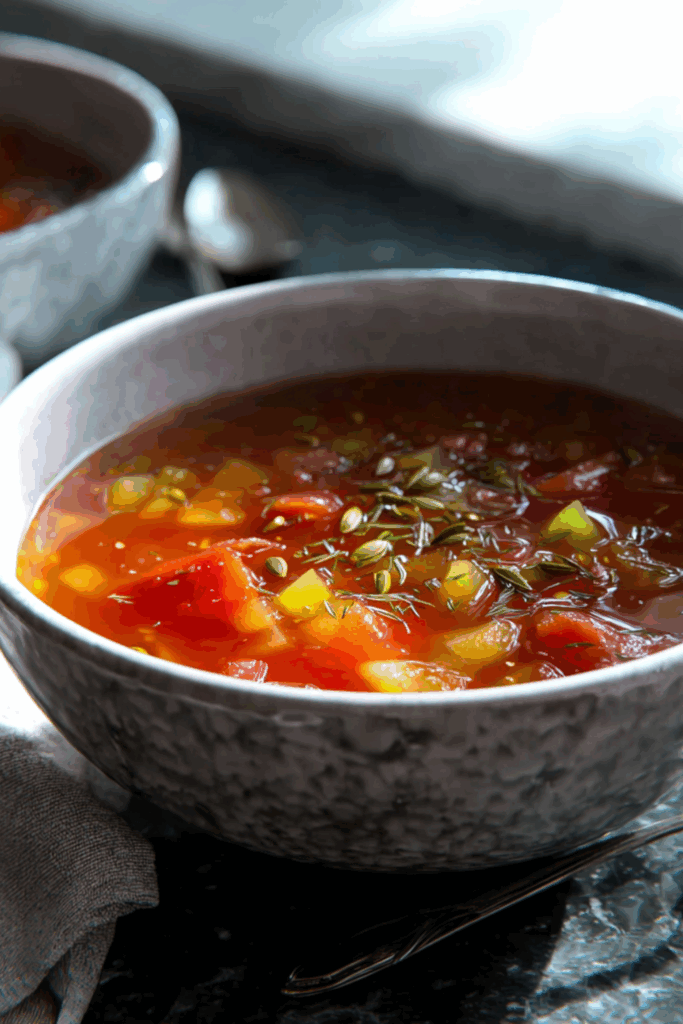 Low Residue Vegetable Soup Recipe