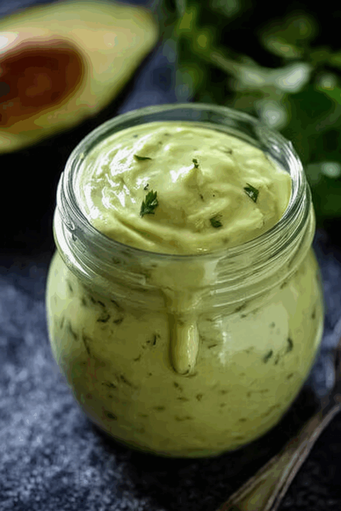 Low Acid Avocado Salad Dressing Recipe