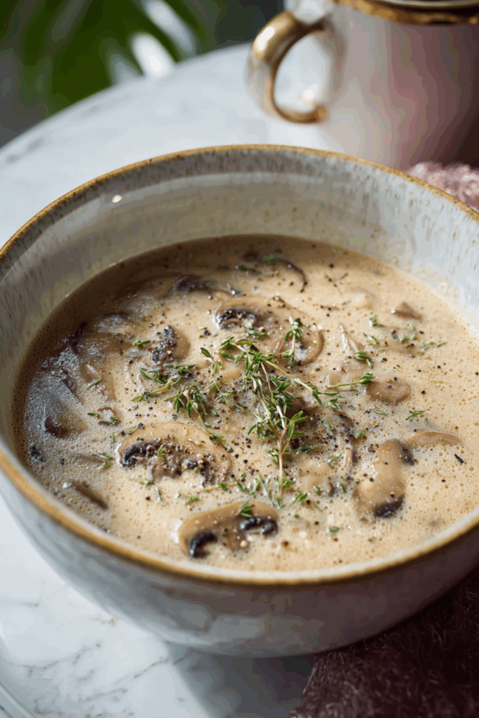 Low Residue Mushroom Soup Recipe