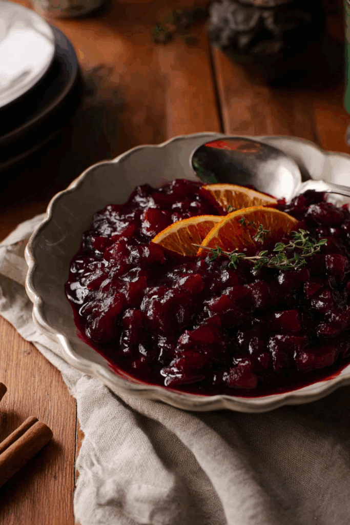 Low FODMAP​ Cranberry Sauce Recipe