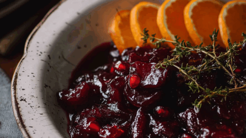 Low FODMAP​ Cranberry Sauce Recipe