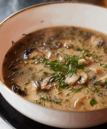 Low Residue Mushroom Soup Recipe