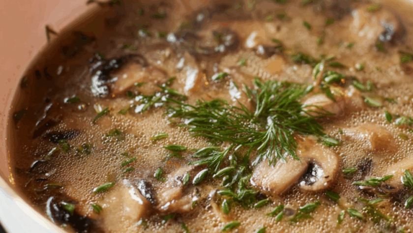 Low Residue Mushroom Soup Recipe