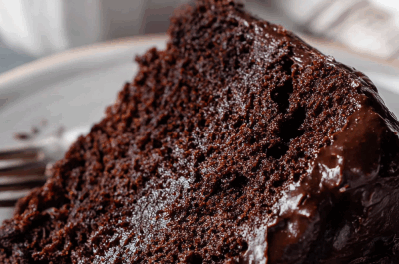 Low Sodium Chocolate Cake Recipe
