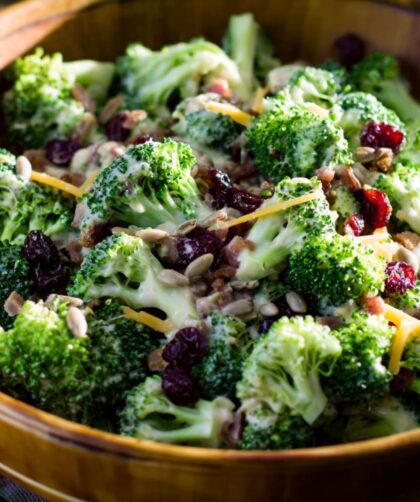 Low Acid Broccoli Salad