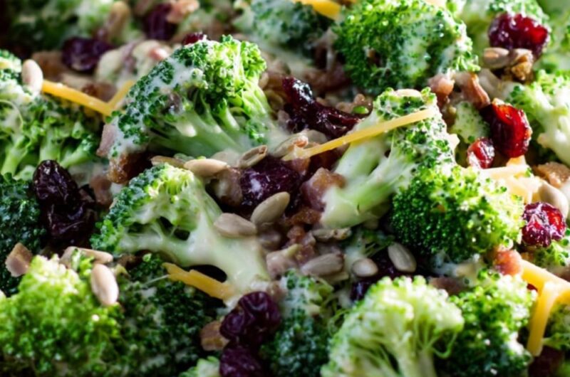 Low Acid Broccoli Salad