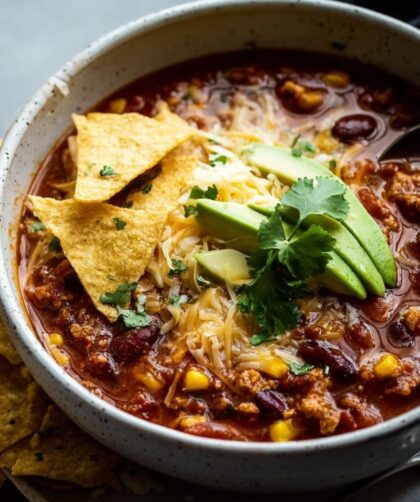 Low Acid Turkey Chili