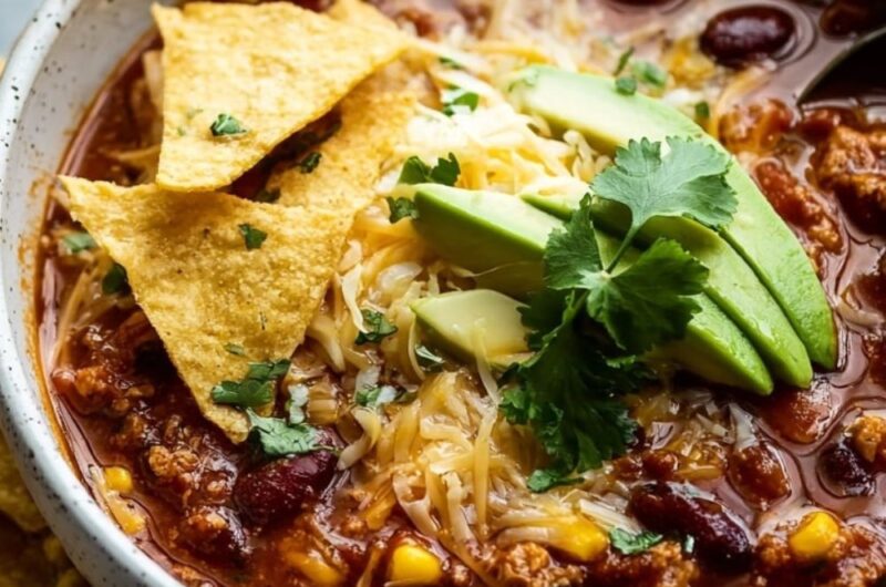 Low Acid Turkey Chili