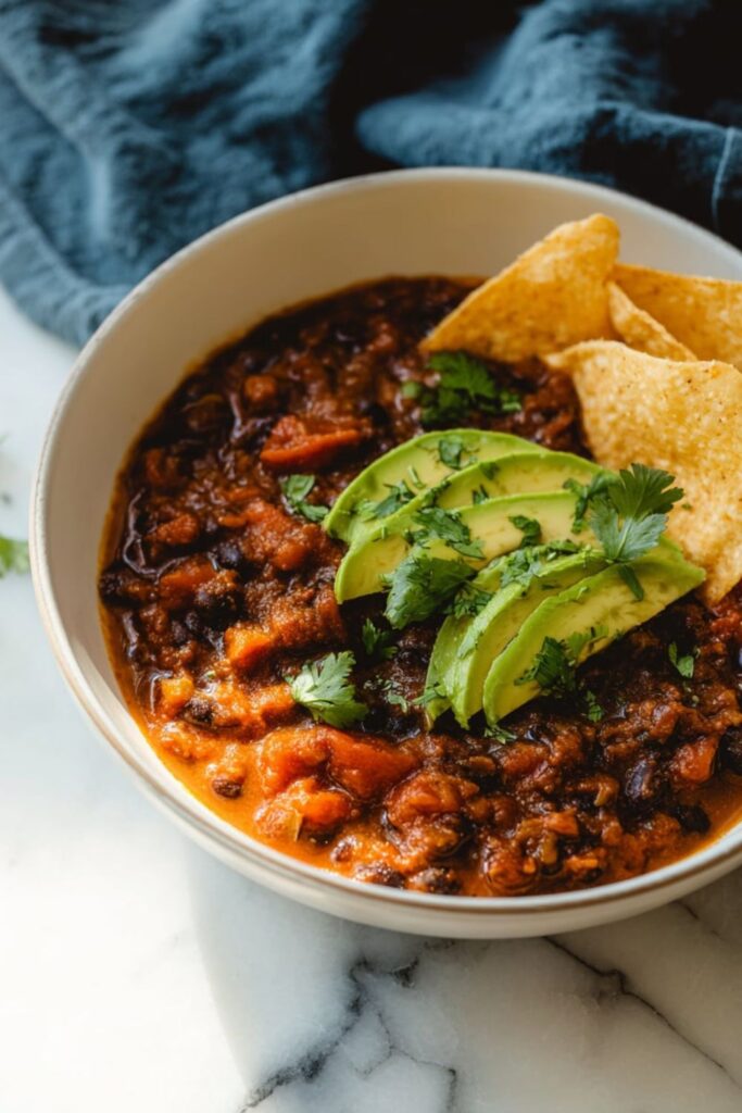 Low Acid Vegetarian Chili