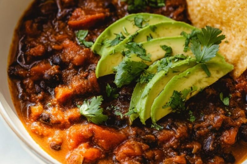 Low Acid Vegetarian Chili