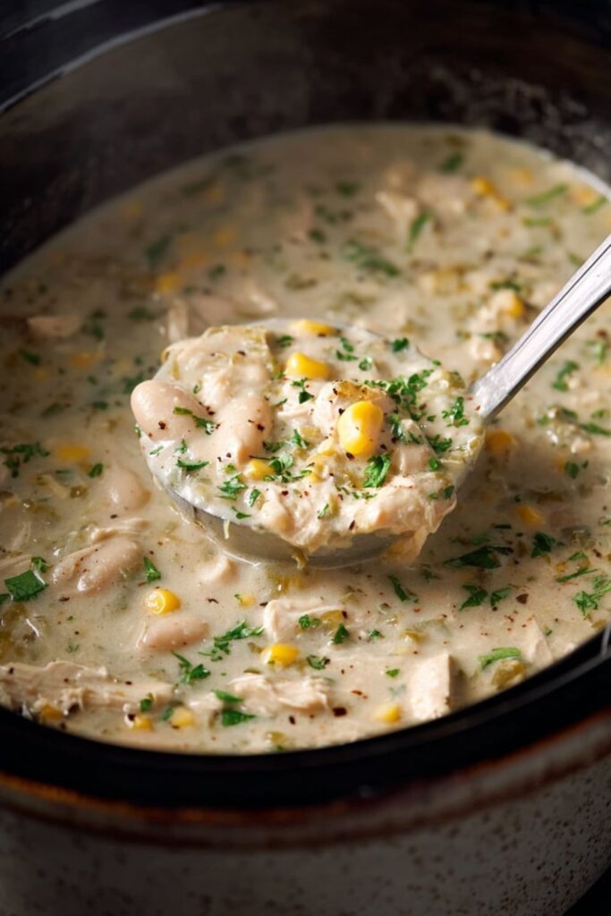 Low Acid White Chicken Chili Crock Pot