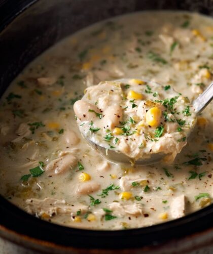 Low Acid White Chicken Chili Crock Pot