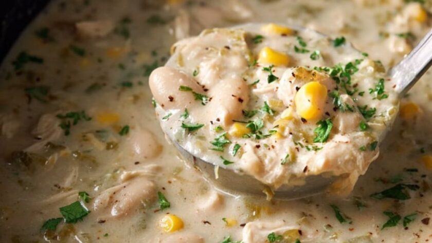 Low Acid White Chicken Chili Crock Pot