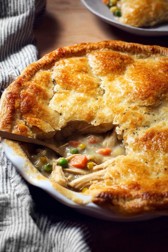 Low FODMAP Chicken Pot Pie