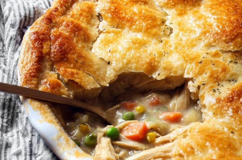 Low FODMAP Chicken Pot Pie