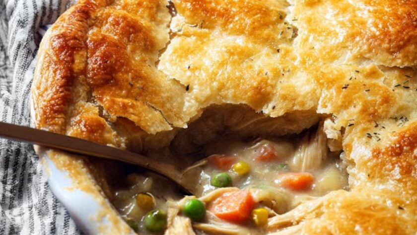 Low FODMAP Chicken Pot Pie