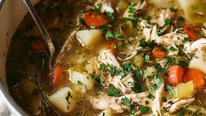 Low Histamine Chicken Soup