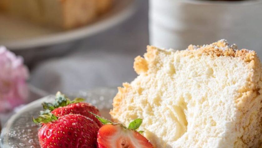 Low Residue Angel Food Cake