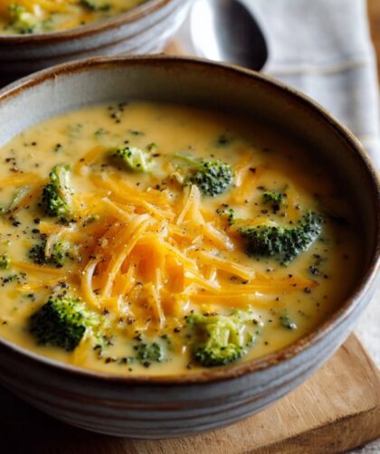 Low Residue Broccoli Cheddar Soup