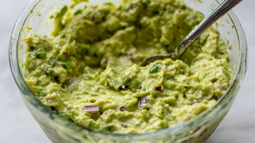Low Sodium Avocado Dip