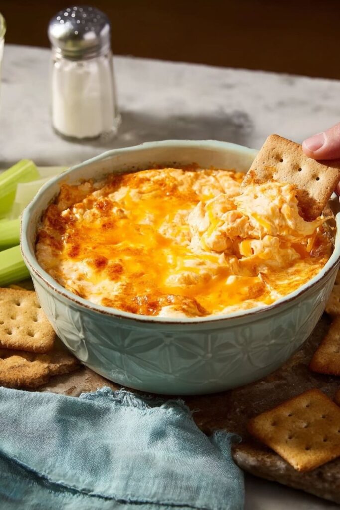 Low Sodium Buffalo Chicken Dip