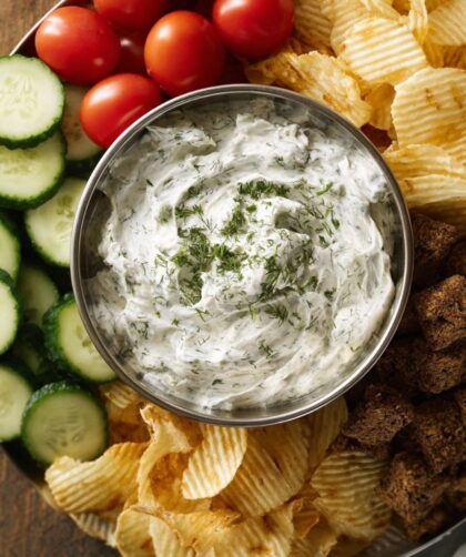 Low Sodium Dill Dip
