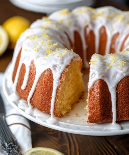 Low Sodium Lemon Pound Cake