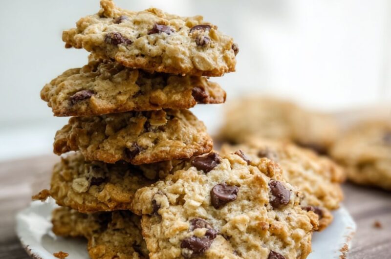 Low Sodium Oatmeal Chocolate Chip Cookies Recipe