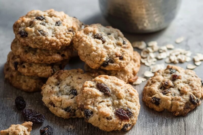 Low Sodium Oatmeal Raisin Cookies Recipe