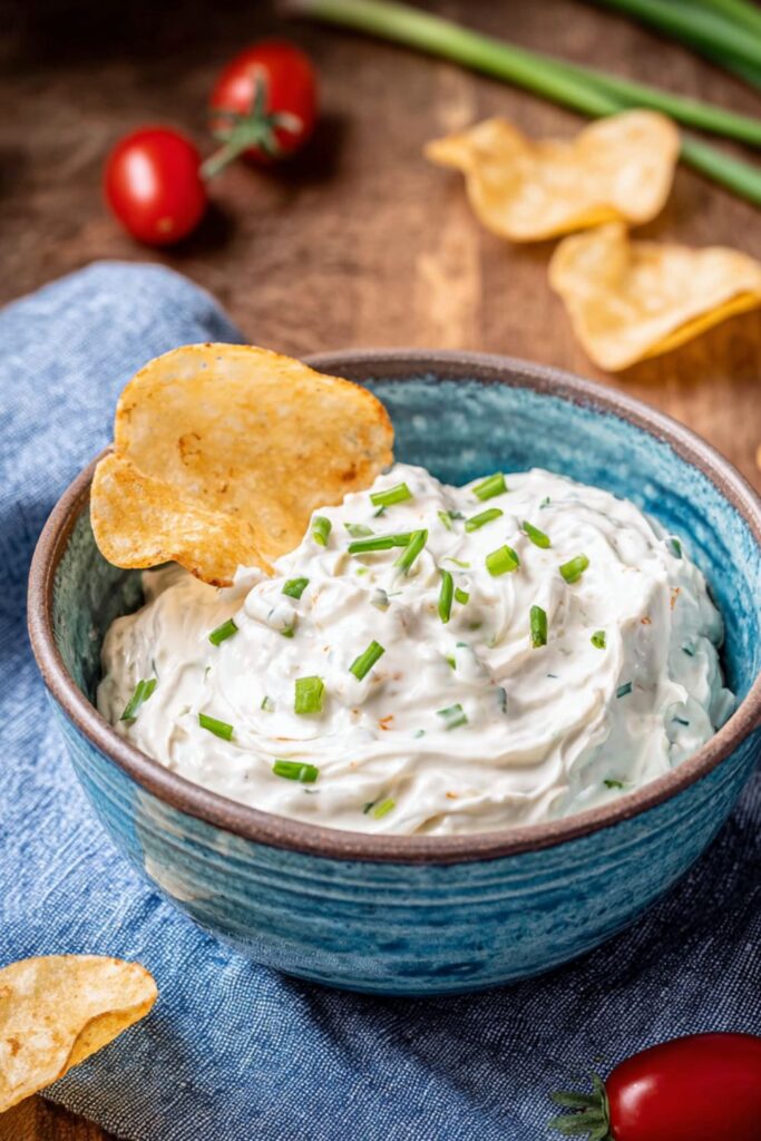 Low Sodium Sour Cream And Onion Dip