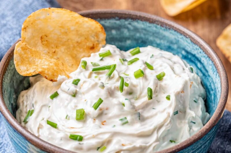 Low Sodium Sour Cream And Onion Dip