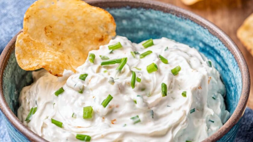 Low Sodium Sour Cream And Onion Dip