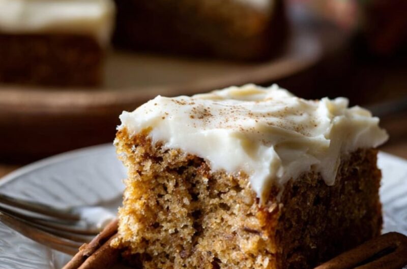 Low Sodium Spice Cake Recipe