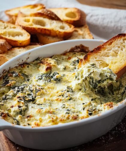Low Sodium Spinach Artichoke Dip