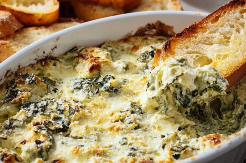 Low Sodium Spinach Artichoke Dip
